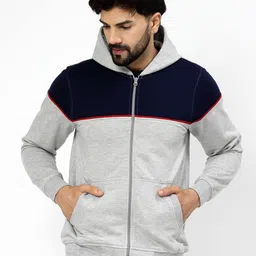 Kalt Men Colourblocked Sweatshirt-image-66