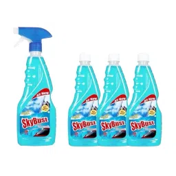 SKYBUST 500 ml Each Lavender Concentrated Glass Cleaner Liquid (Pack of 4)-image-83