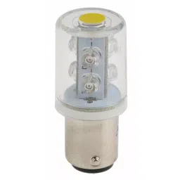 RS PRO Yellow Steady Effect Lamp 24 V AC/DC LED Bulb, 209282-21