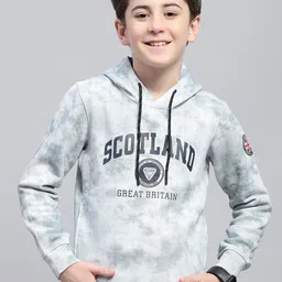 Monte Carlo Boys Printed Hooded Cotton Pullover Sweatshirt-image-63