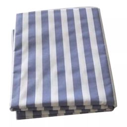 UniforMD Striped White, Blue Cotton Bedsheet Size 60x90 inch for Hospitals and Clinics, HB01ST-image-52