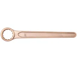 De Neers 36 mm Aluminium Bronze Non Sparking Single Ring Spanner, NS-002-2