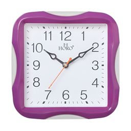 Horo Violet & White Traditional Wall Clock-image-66