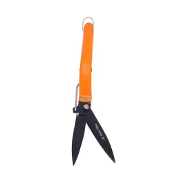 Jon bhandari Grass Shear Cutter Steel Blades with Metal Body Orange & Black 12 Inch (30.48 cm) Length for Tree Trimming & Branch Cutting-7