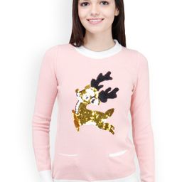 Camey Pink Printed Sweater-picture-24