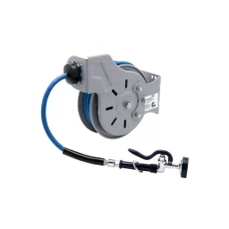 Aluids Auto-Retractable Hose Reel 11 meter with Rubber Water Hose & Spray Gun C8270-19