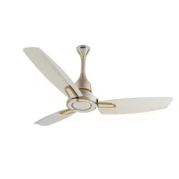 Usha Lambda Plus Ceiling Fan 3 Blades 38 W 1200 mm 315 RPM Speed, Olyster White-52