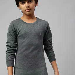 ONN Boys Cotton Long Sleeves Thermal Tops-image-37