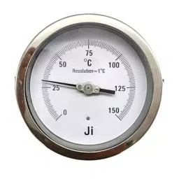 Japsin Instrumentation Bimetal Dial Thermometer Temperature Gauge 0 to 150°C Range 100 mm (4 inch) Dial Size, JIPL-BMT-100MM-10 image 3