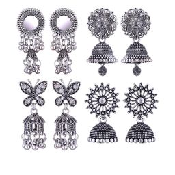 Sangria Alloy Silver-Plated Earrings-image-77