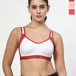 LILY Colourblocked Bra Full Coverage-picture-4