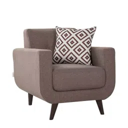Urban Living Brown Truro 1 Seater Sofa-picture-20