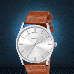 Gatsby Men Silver-Toned Analogue Watch GTG088-image-45