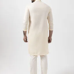 DEVOILER Men Ethnic Motifs Printed Regular Kurta with Pyjamas & With Dupatta image 3