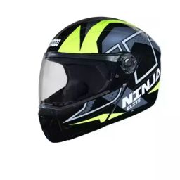Studds NINJA ELITE SUPER D6 DECOR Matt Black (570 mm) Medium Full Face Flip-Up Helmet, MATT BLACK N5-image-67