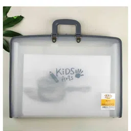 SKB A3 Zipper Documents Folder Bag With 13 Pockets Pack of 1 - Grey-picture-47
