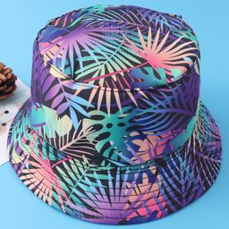 Pine Kids Bucket Cap with Tropical Print - Multicolour-picture-12