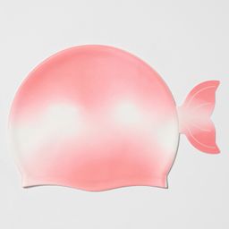 SUNNYLiFE Kids Swimming Cap Melody the Mermaid Pink-10