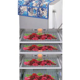 Dakshya Industries Fridge Top Cover and Fridge Mat Combo Set of 5-69