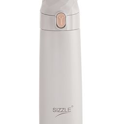 Sizzle Splash Vacuum Insulated Flask Double Wall Hot & Cold Water Bottle With Press Button Mechanism for One Hand Use | 350 ml | Fits easily in Hand Bags & Lunch Bags | Pink-picture-11