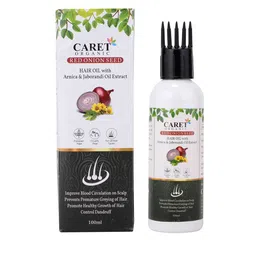 CARET ORGANIC Red Onion Seed Hair Oil For Hair Fall Control-100ml-29
