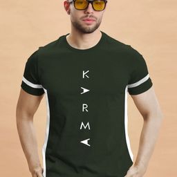 TRIPR Typography Printed Round Neck T-Shirt-image-56