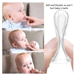 Numum Fruit And Food Nibbler - Feeder and Finger brush with Tongue Cleaner - ( Fruit feeder - Spoon feeder - Finger brush) -Pack of 3 - Multicolor ( color and design may vary) image 4