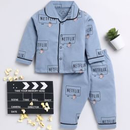 Clt.s Unisex Kids Printed Night suit-picture-56