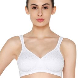 Triumph Elegant Cotton Non Padded Wireless  Seamless Everyday Bra-picture-12