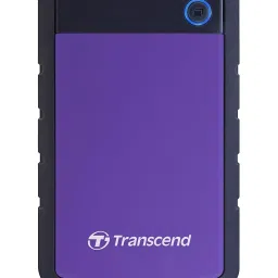 Transcend 4 TB USB 3.1 Portable Hard Drive TS4TSJ25H3P-23