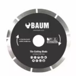 Baum 110 mm Alloy Steel Tile Cutting Blade Professional Art-480-23