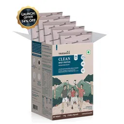 TrueBasics Clean Whey Protein (Isolate), 0.37 lb Chocolate Pack of 5 (34 g x 5)-picture-7