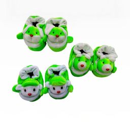 LMN CHILD CARE Kids Set Of 3 Cotton Booties-image-5
