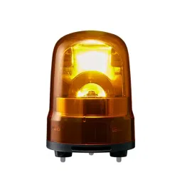 Patlite 100 mm Rotating Beacon Terminal Type With Buzzer 88 dB, 12-24 V DC, Yellow, SKH-M1TB-Y-19