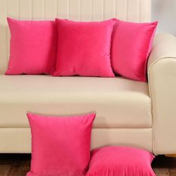 Shadowkart Set of 5 Fibre Filled Polyester Ultra Soft Sleep Pillow-4