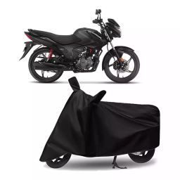 Auto Pearl Bike Cover for Hero New Glamour BS6 (Black)-image-76