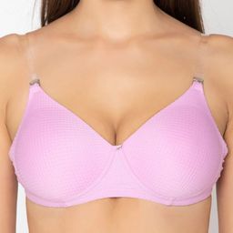 B'ZAR Full Coverage Lightly Padded Backless Bubble Bra With All Day Comfort image 4