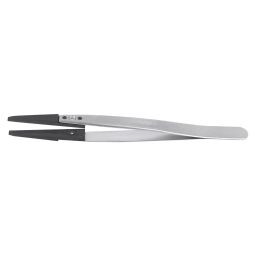 IDEAL-TEK Tweezer, Straight/Flat, 130mm, 272CFR.SA.1-13