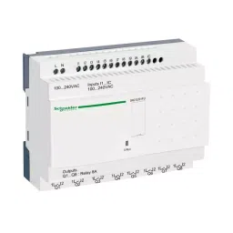 Schneider Electric Zelio Logic Series Relay Output 12-Input Logic Module, SR2E201FU-12