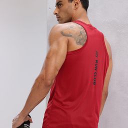 HRX by Hrithik Roshan Typography Print Racerback Running T-shirt-image-126