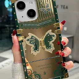 Luxury Kase Abstract Printed iPhone 15 Plus Back Case Mobile Accessories-5