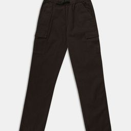V-Mart Boys Mid Rise Twill Cargos & Joggers Trousers-picture-10