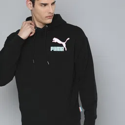 Puma Men Solid Fandom Relaxed Fit Hoodie Sweatshirt-image-60