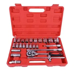 ULTRAFAST Socket Set Stainless Steel, UF-SS025 (Set of 25 Pcs)-11