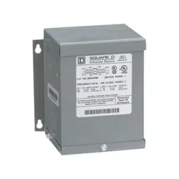 SQUARE D BY SCHNEIDER ELECTRIC Wall Mount Transformer, 120X240V, 250Va, 250SV43B-19