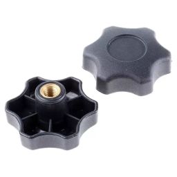 RS PRO Black Multiple Lobes Clamping Knob M10 Threaded Hole, 161127-image-89