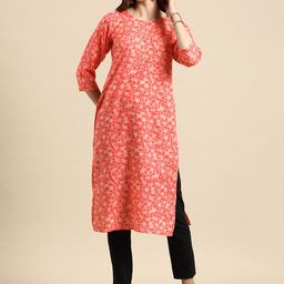 Anouk Abstract Printed Gotta Patti Kurta image 2