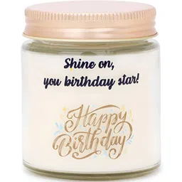 Akaar Off White & Brown 1 pieces Jar Candle-49