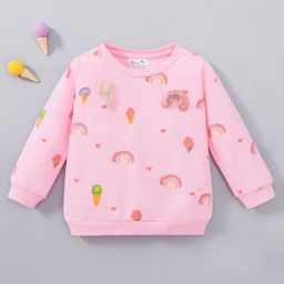 Kookie Kids Sweatshirts & SweatJackets Pink 90 Girl-image-36