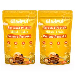Gladful Banana  Millet Pancake Pack of 2 - 150 g Each-picture-4